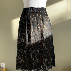 Black Lace Skirt